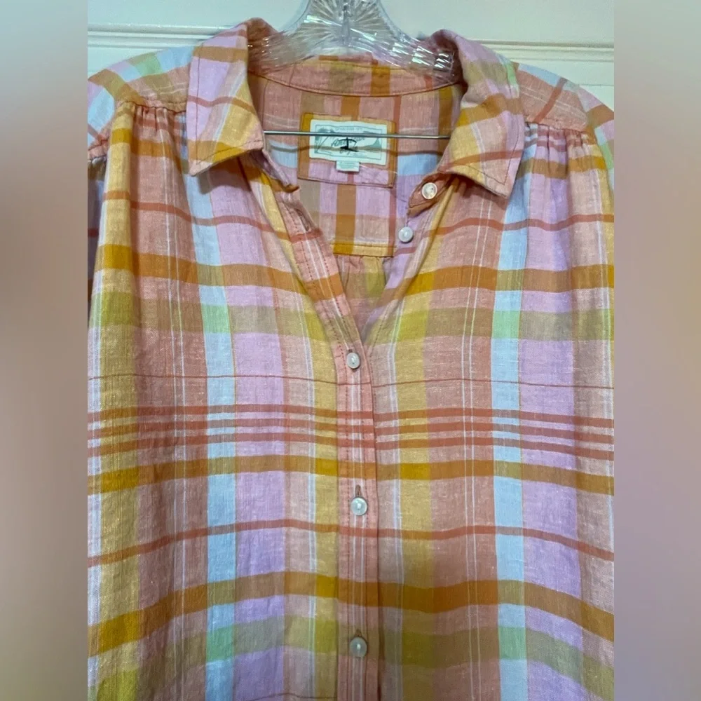 NWOT: American Eagle Outfitters Women's Pink and Orange Shirt XL - Picture 6 of 9